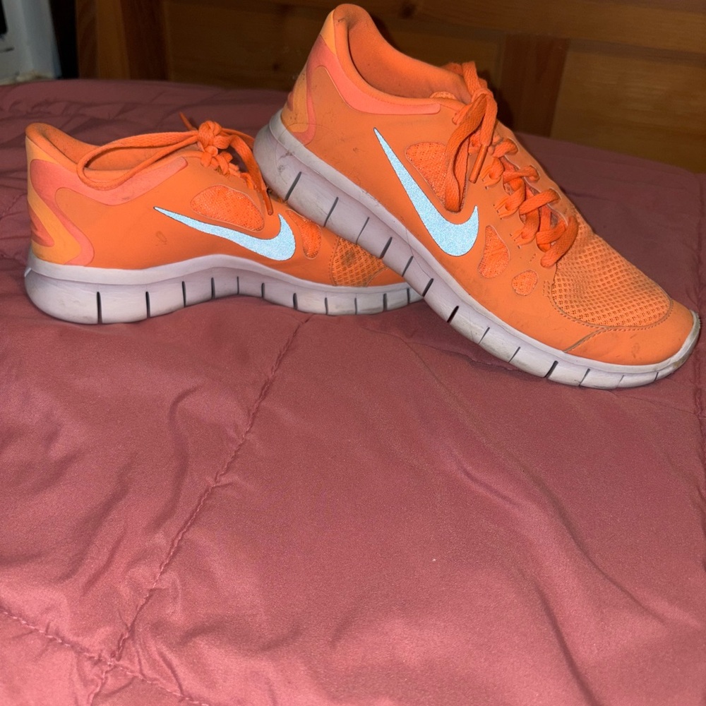 Nike Bright Orange Sneakers